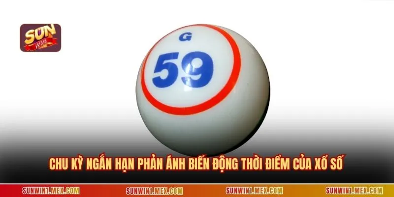 Chu kỳ ngắn hạn phản ánh biến động thời điểm của xổ số