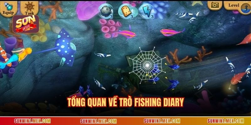 Tổng quan về trò Fishing Diary